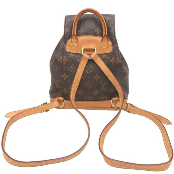 LOUIS VUITTON Authentic Brown Monogram Backpack main image 10